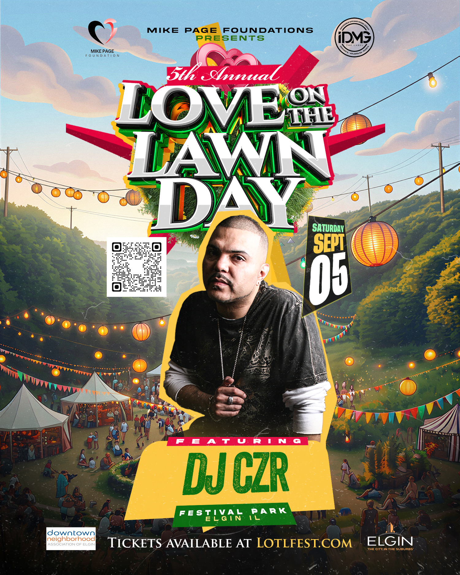 DJ CZR at Love On The Lawn Day 2026