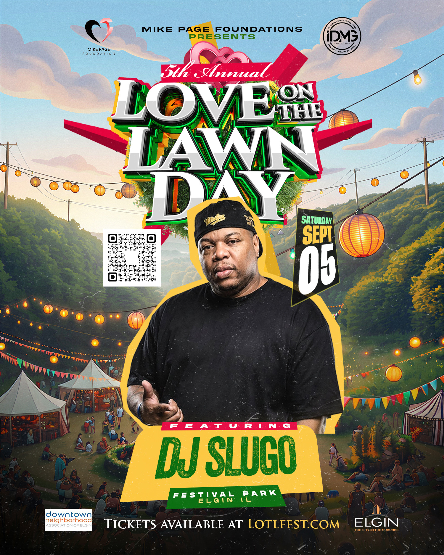DJ Slugo at Love On The Lawn Day 2026